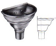 Cubeta redonda frontal